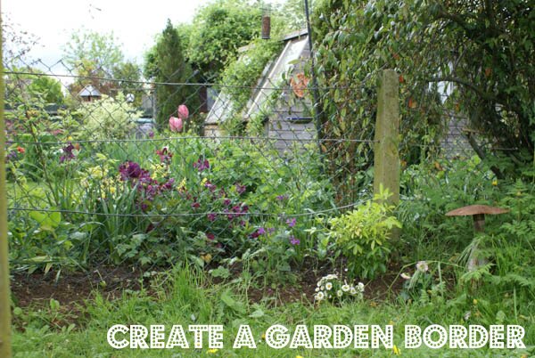 create a garden border